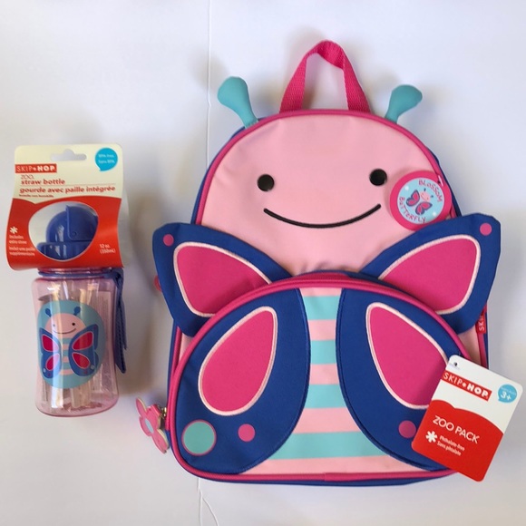 skip hop butterfly backpack